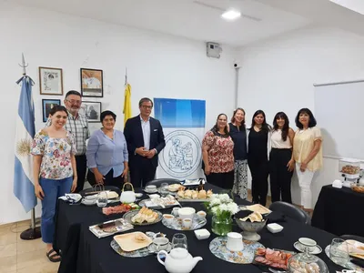 La SAED recibió la visita del Embajador de Alemania