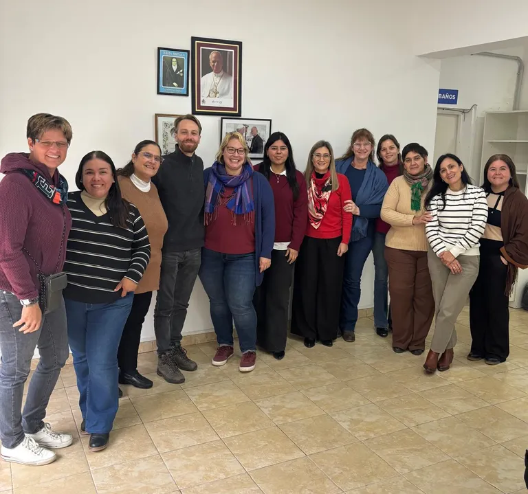 Recibimos la visita de representantes del Proyecto Kindermissionswerk
