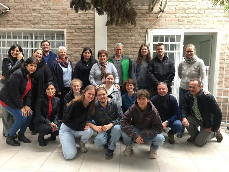 Recibimos la visita de los familiares de nuestros pasantes alemanes