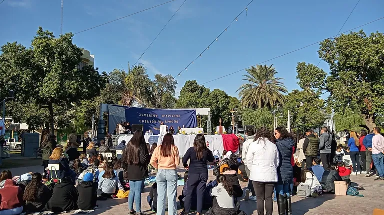 Encuentro de inicio del mes de Santiago Apóstol