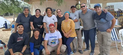 El equipo de cocina estuvo al servicio de los jóvenes durante el campamento.