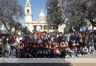 Los asistentes se congregaron en la Plaza Libertad, a donde compartieron un refrigerio.