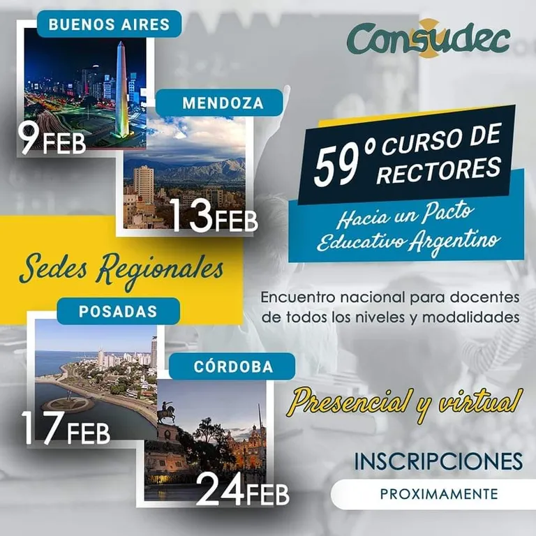 El CONSUDEC realizará el Curso de Rectores 2023