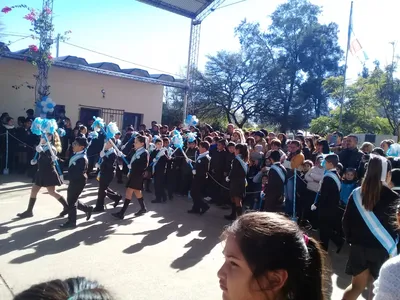 El color y la emoción acompañaron a los niños.