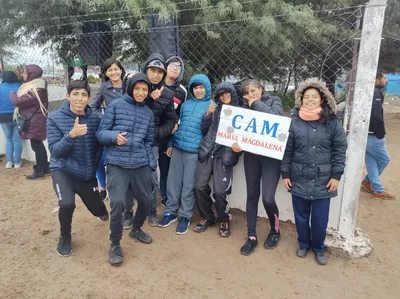 Por primera vez, un grupo de alumnos del Centro de Atención Múltiple de Clodomira, participaron de las actividades del día sábado.
