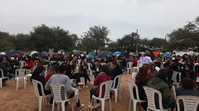 Jóvenes de instituciones educativas del Obispado participaron del 3 ° campamento “Cejuqueño”