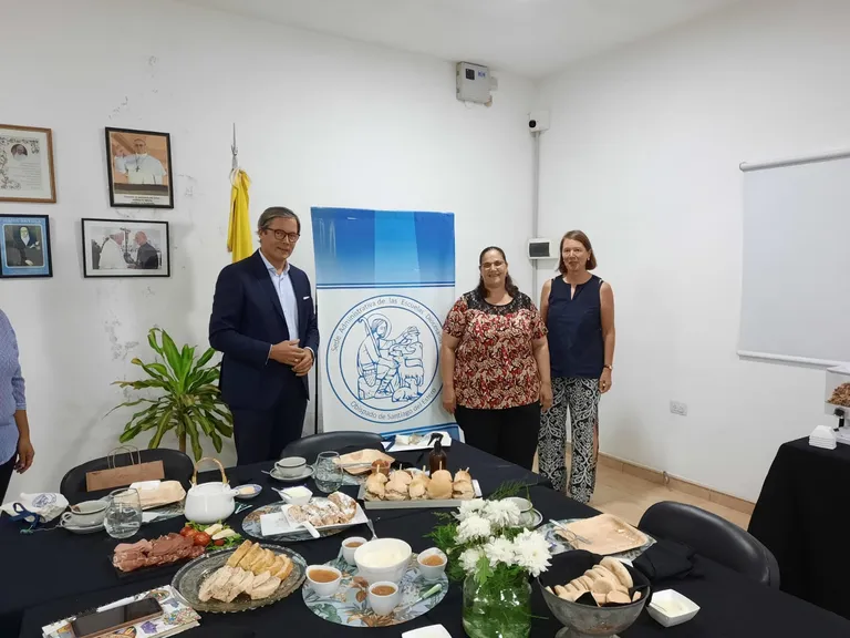La SAED recibió la visita del Embajador de Alemania