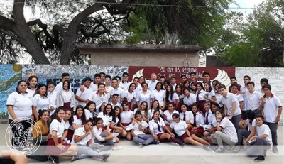 Los jóvenes del Instituto Ntra. Sra. de la Consolación de Sumampa, agradecidos por la visita.