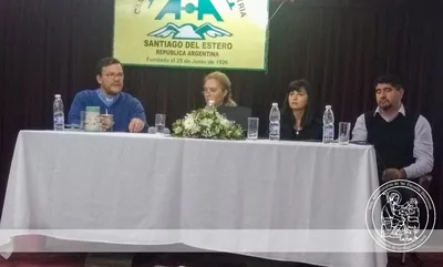 Profesionales de los colegios, que conformaron la Mesa Panel.