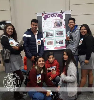 Los jóvenes fueron los verdaderos protagonistas del encuentro.